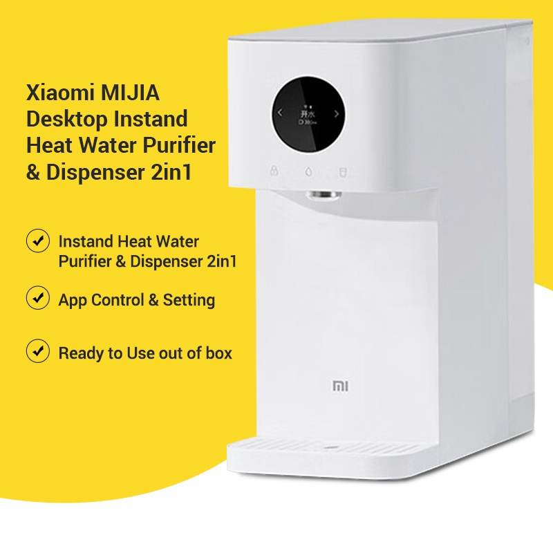 2024 Xiaomi Mijia Smart Instant Heat Water Dispenser & Purifier 2in1 MRH112 6 Levels RO Hot Water 5L 米家即热净饮机