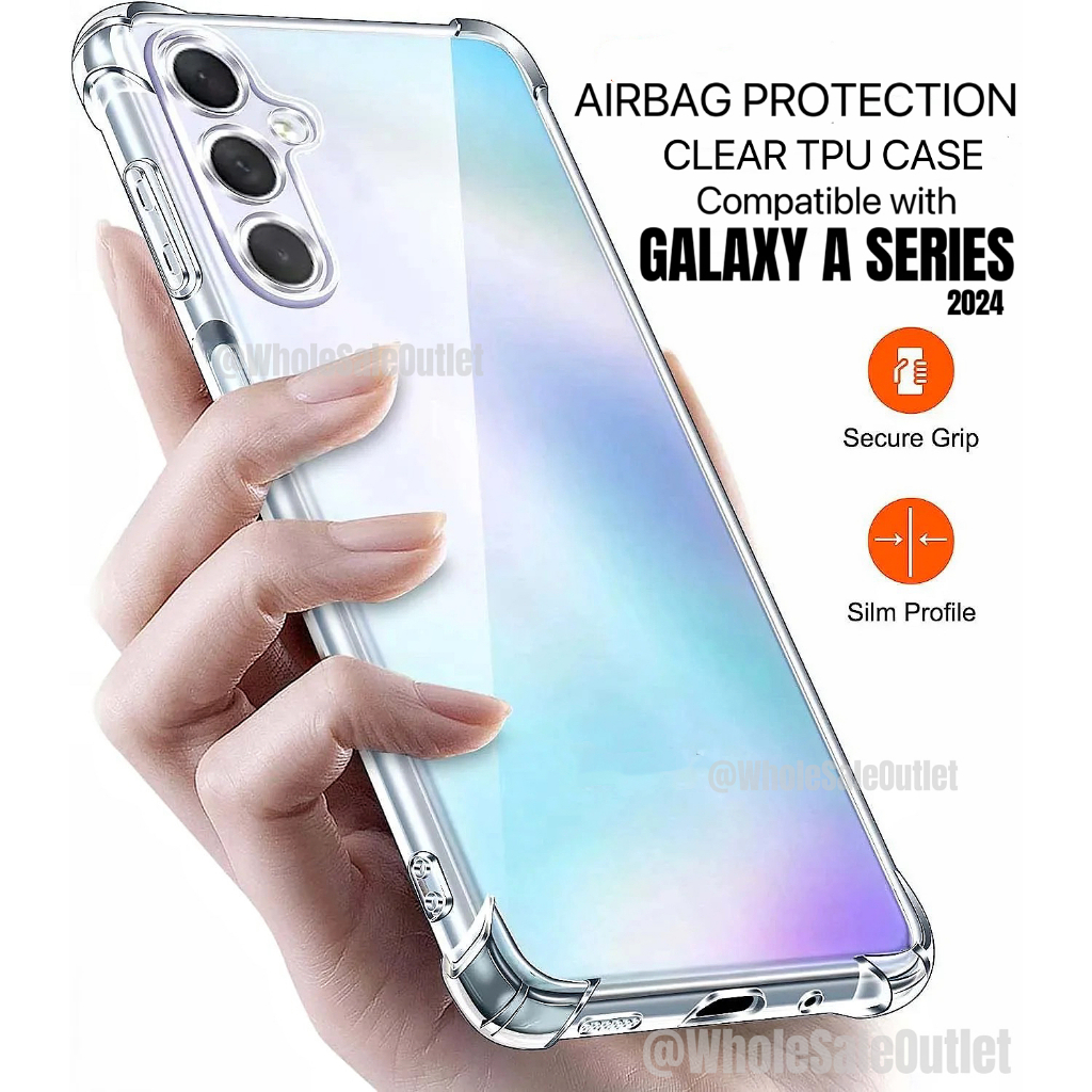 Galaxy A07 A17 A06 A16 A26 A36 A56 A05s A25 A14 M14 A15 A35 A55 A04s A13 A24 A34 A54 A23 A33 A53 A73 A52 A52s TPU Case