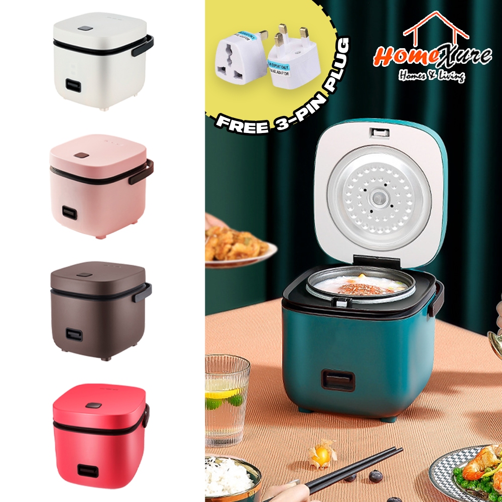 HomeXure - MINI RICE COOKER Rice Cooker European Electric Cooker 迷你电饭煲