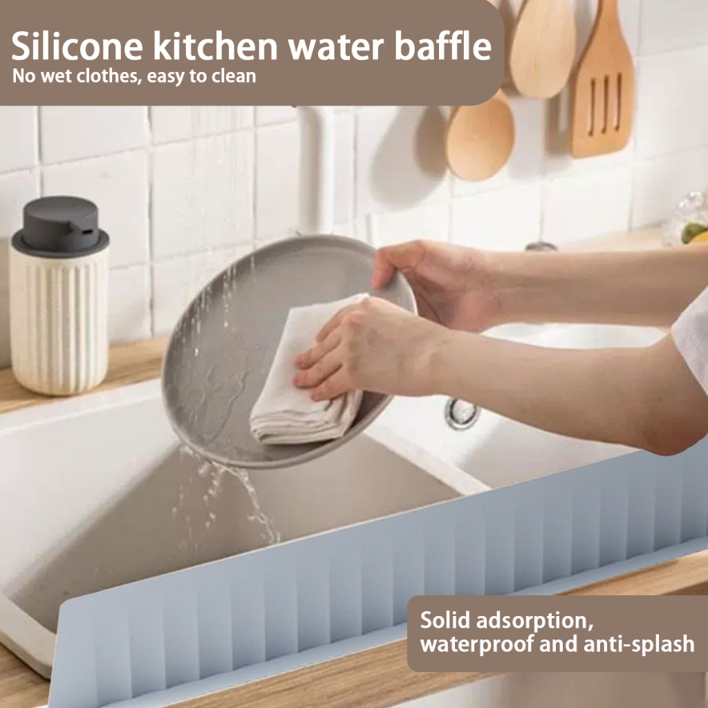 Wastafel Stopper Wastafel Dapur Wastafel Pencuci Piring Baskom Penyumbat Percikan Sekat