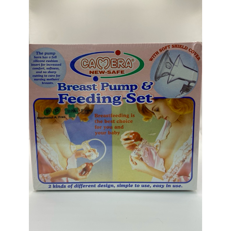 CAMERA BREAST PUMP & FEEDING SET [MODEL 21233]