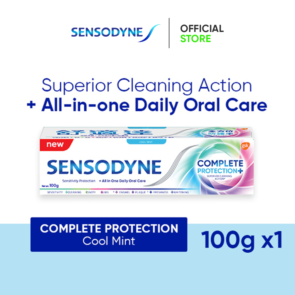 SENSODYNE Toothpaste Complete Protection 7 In 1 Benefits for Complete Daily Care Multi Benefits Mint/Fresh Breath
