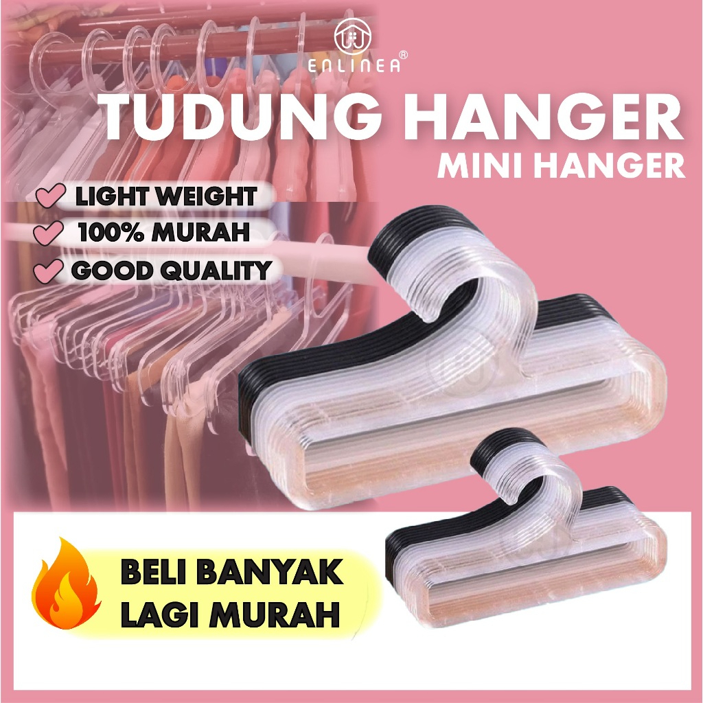 READY STOCK 14CM / 17 CM HANGER TUDUNG / HANGER SHAWL / HANGER SCARF/HANGER KECIL