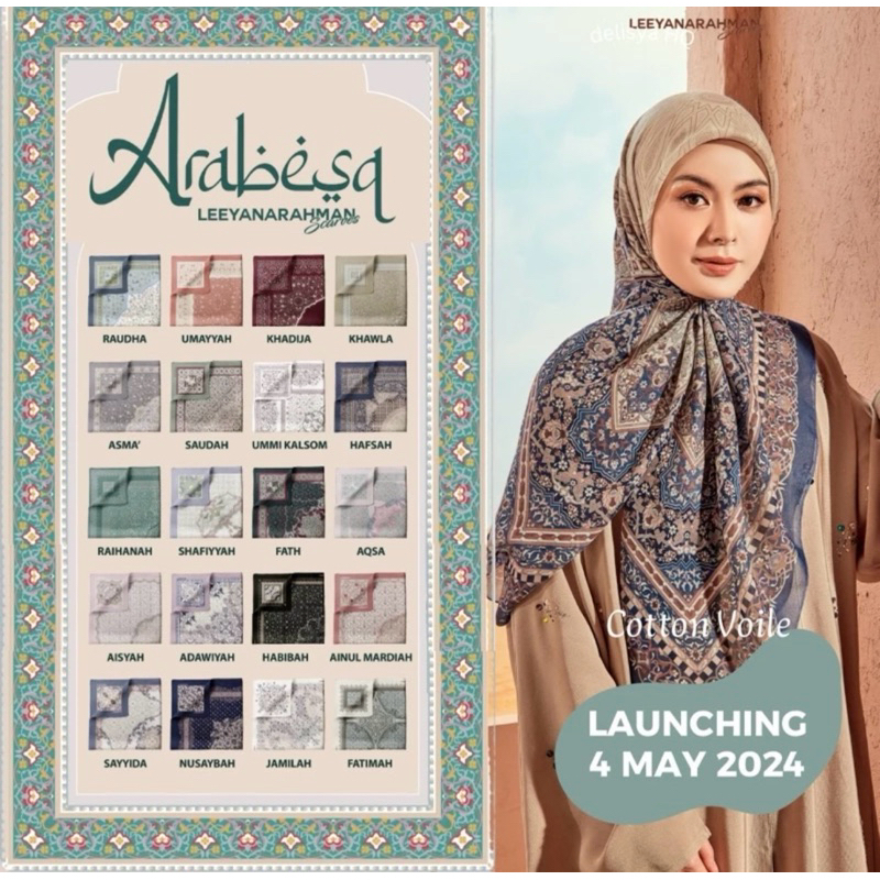 TUDUNG BAWAL LEEYANARAHMAN BICARA HATI