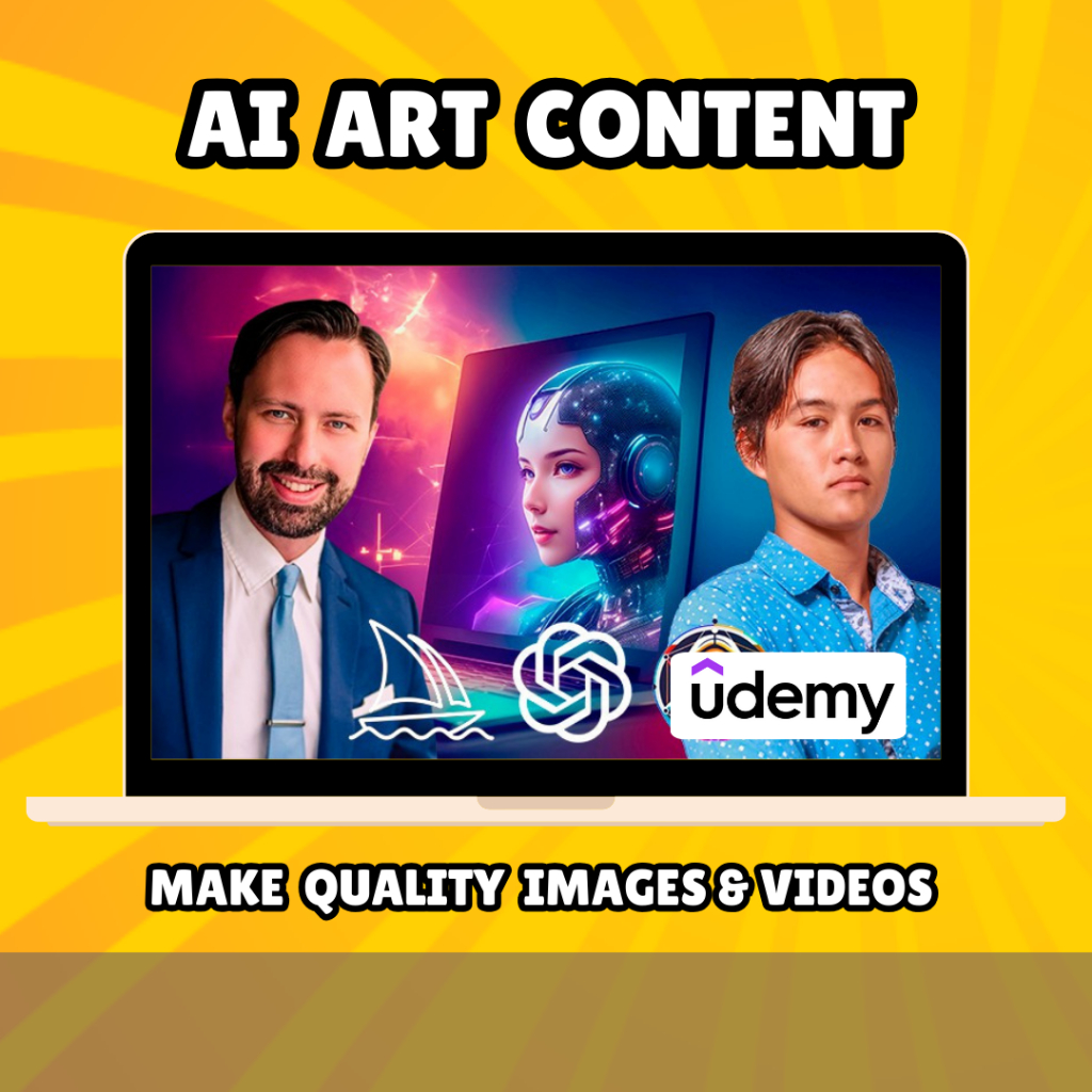 [ Udemy Course ] Ultimate AI Art Content Creation Course (Generative AI)