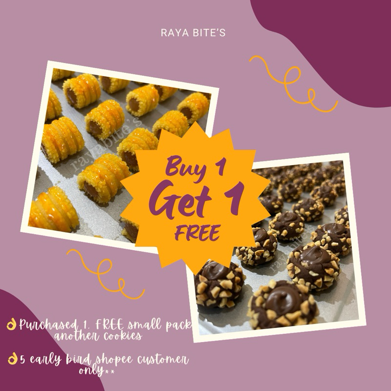Cookies Viral NUTPOD by Raya Bite's (hazelnut)/ button cookies /nutella pod SEDAP