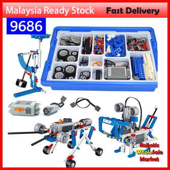 9686 Technic Parts Multi Technology MOC Parts Educational School Students Learning Building Blocks