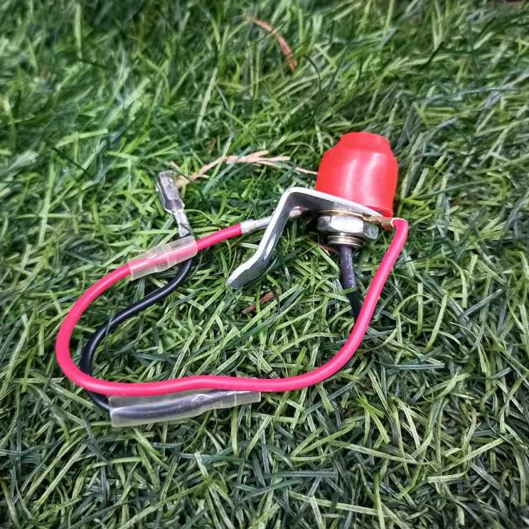 Butang Berhenti Mesin Potong Rumput Jenama BG328/BG328 Stop Button C/W Bracket (2 wire)