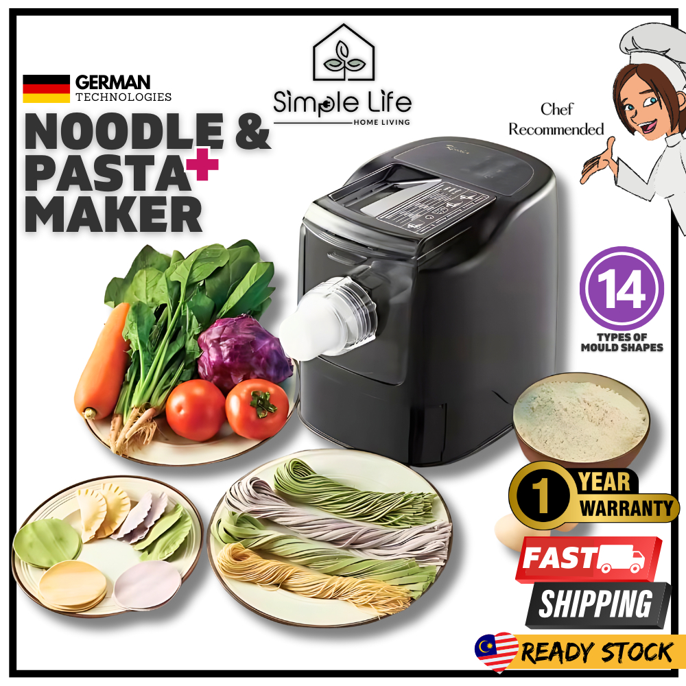 KESSLER Noodle House Pasta Maker | PNM-01 PNM01 Noodles pastas Machine Pembuat Mi Pembuat Mee 面条机 Ready Stock 🇲🇾 Simple