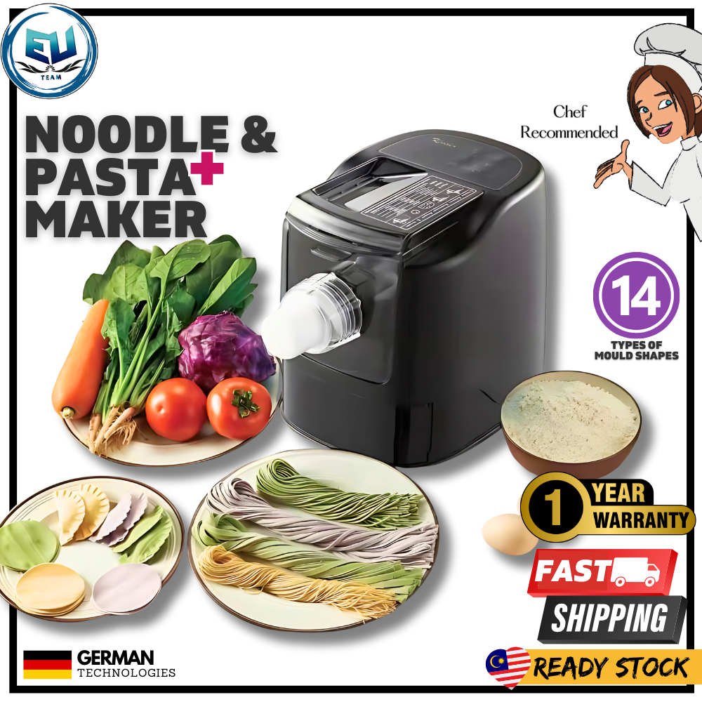 🔥 Ready Stock Electric Automatic Pasta Maker DIY Vegetables Noodle Maker/ 🔥 Stok Sedia Pembuat Pasta Elektrik Automatik