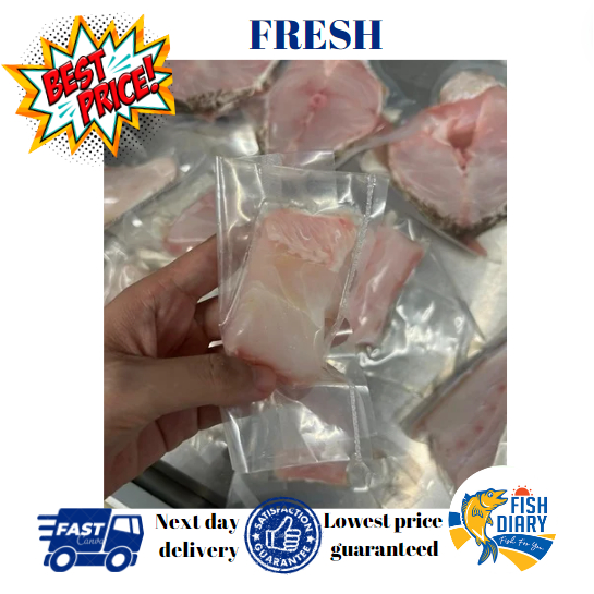 【Penang Area】Baby Cut Boneless Grouper Fillet 无骨小包装石斑鱼片 200G (Penang FREE DELIVERY for purchase RM120+)