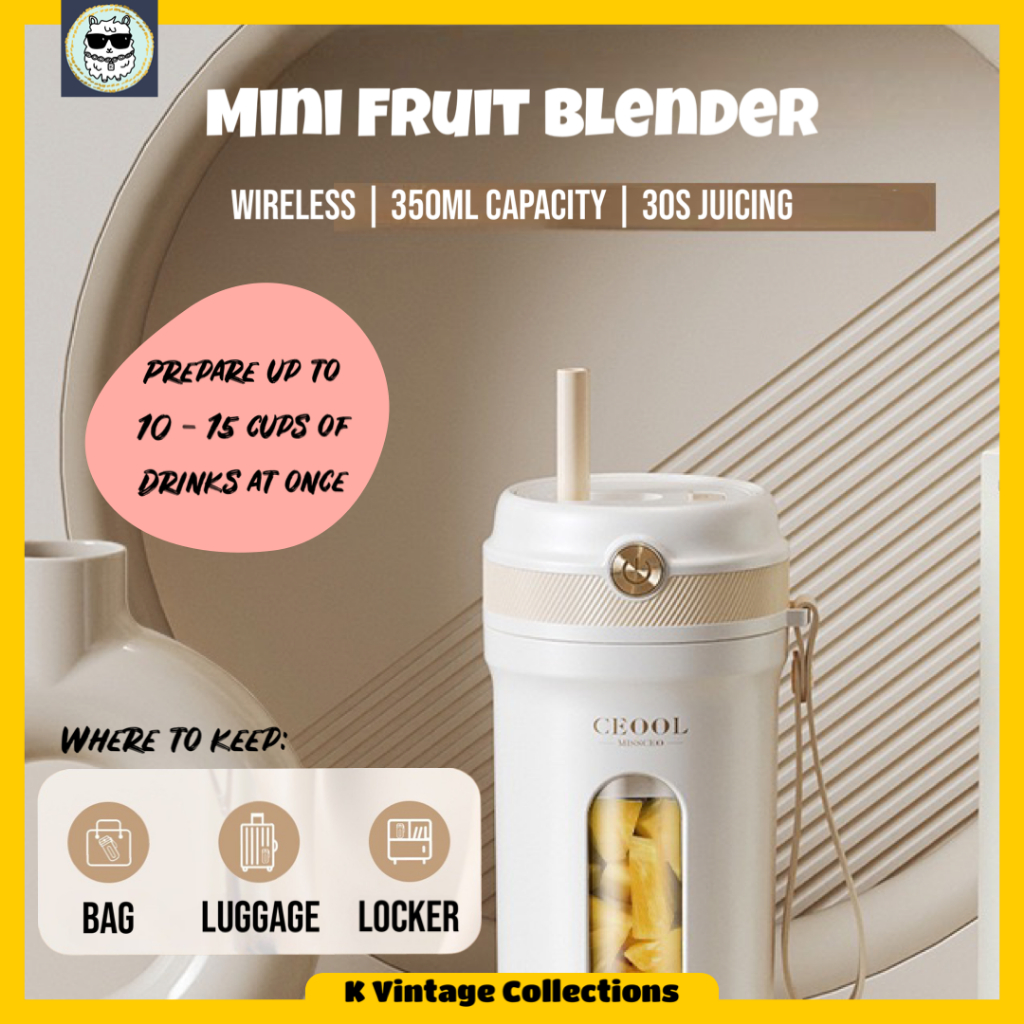 Rechargeable Portable Mini Juicer Fruit Blender Juice Maker Juice Extractor Blender Mesin Jus Buah