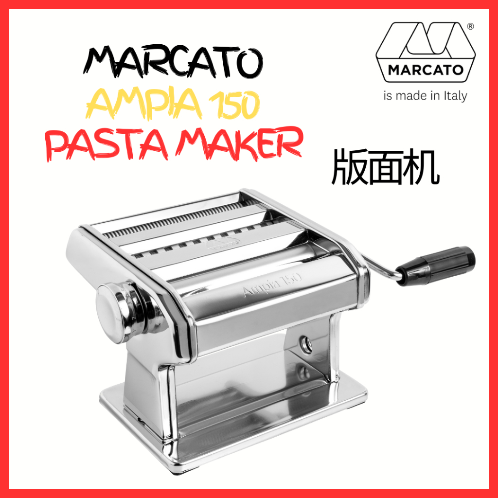 MARCATO AMPIA 150 (AMPIA-150) PASTA MAKER MESIN MEE ITALY 意大利面 版面机 FULL STAINLESS STEEL BODY 全不锈钢机体