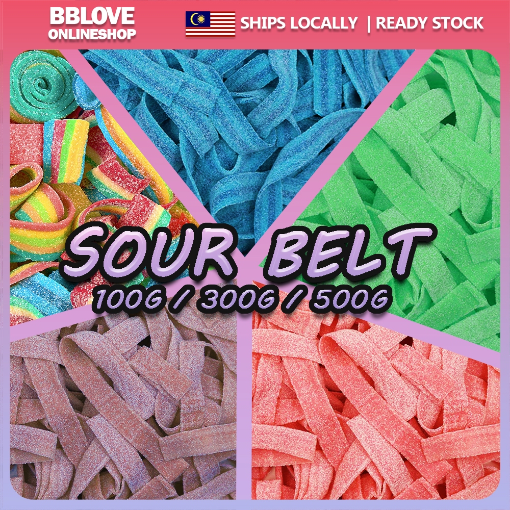 ? Ready Stock Sour belt gummy, MIX ,Manis, Candy viral, Soft candy, Sweet candy, Gulagula 软糖酸甜糖