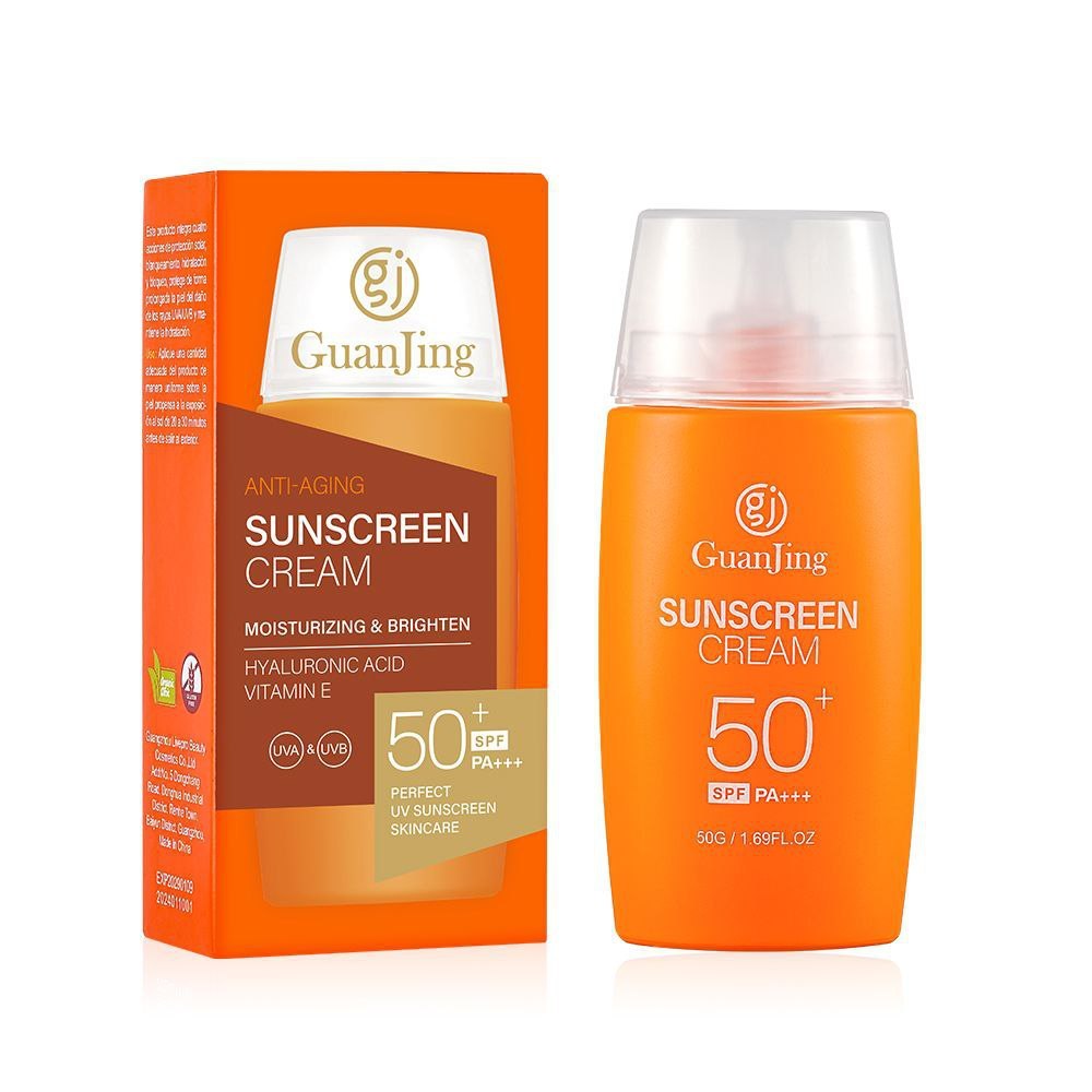 GUANJING SPF50 SUNSCREEN CREAM 50G (GJ7196)