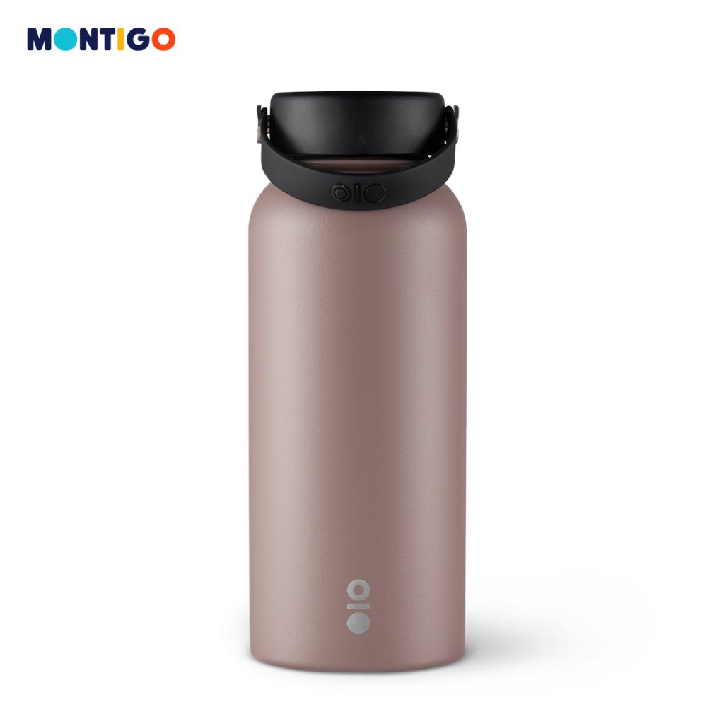 Montigo Ace Bottle Mega (950ml/32oz) - Durable Stainless Steel, Temperature Retention, Leakproof