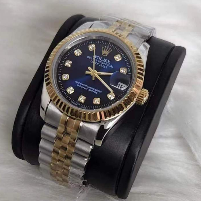 [TOTEN BLUE ]BEST QUAILTY ROL..DATE JUST MEN JAM LELAKI AUTOMATIK LUXURIOUS PREMIUM STAINLESS STEEL WATCH BOX ORI