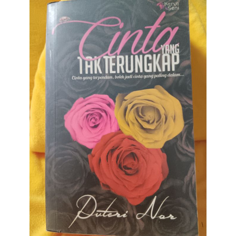NOVEL  baru CINTA YANG TAK TERUNGKAP