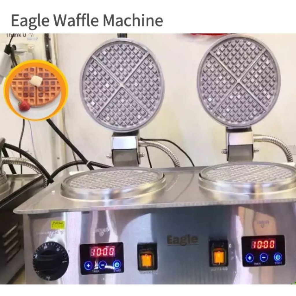 EAGLE DOUBLE WAFFLE MACHINE