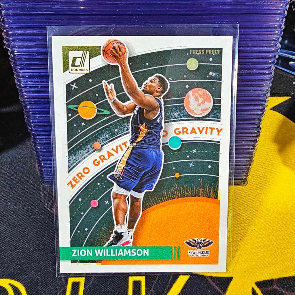 2023-24 Panini Donruss Zero Gravity Press Proof #5 Zion Williamson