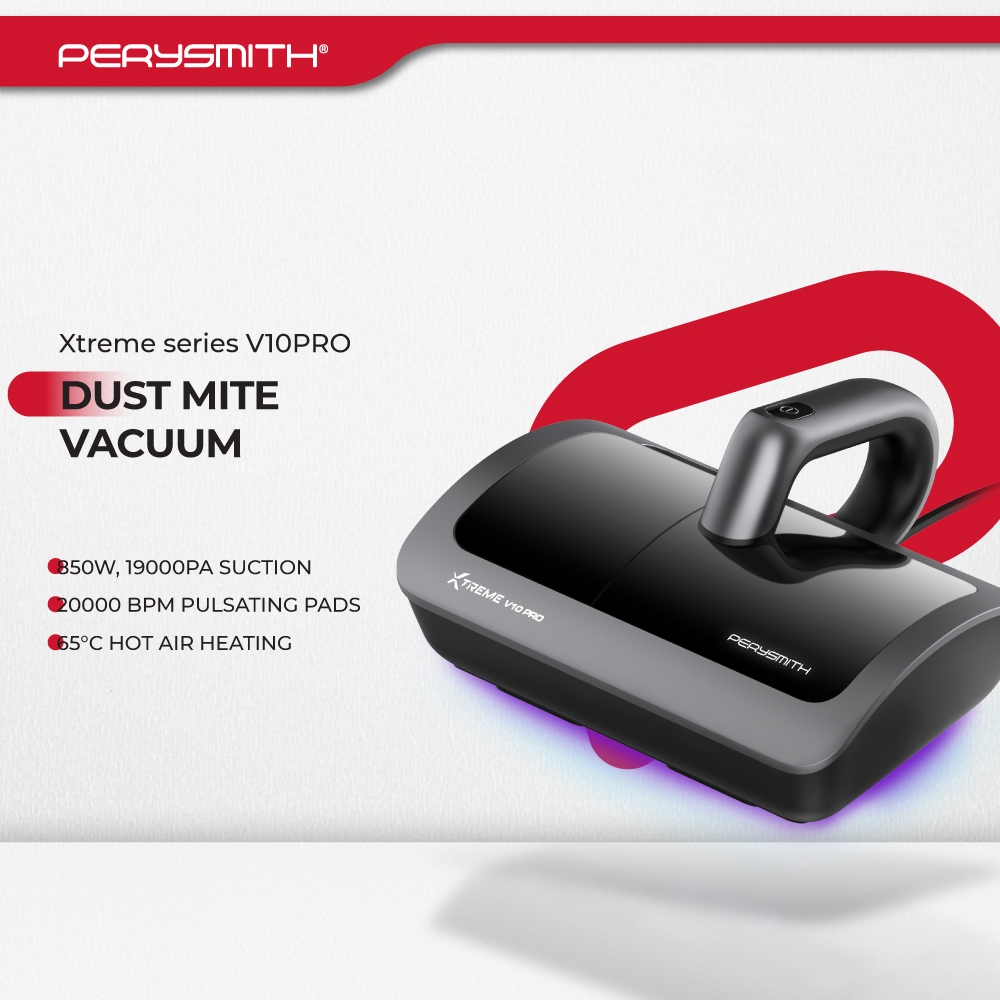 PerySmith Dust Mite Vacuum Cleaner XTREME Series V10 Pro (Dust Mite Vacuum / Vacuum Cleaner)