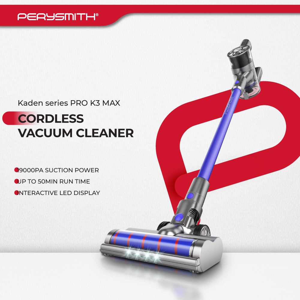 PerySmith Cordless Vacuum Cleaner Kaden Series K3 Max