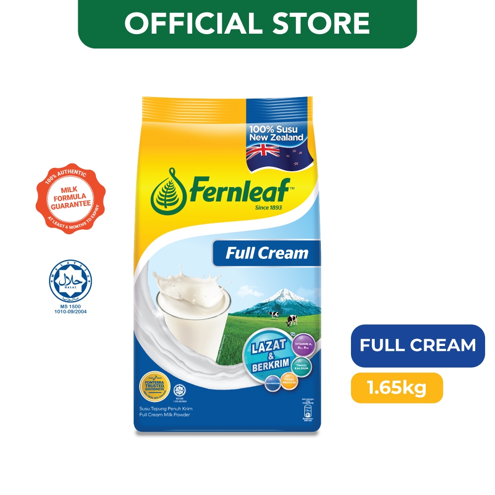 Fernleaf Full Cream Milk Powder (1.65kg) [Exp 15 Jul 2027 & / Later]