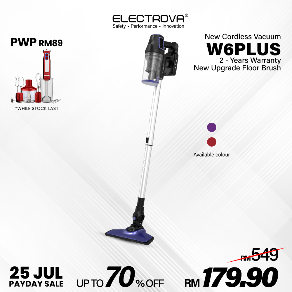 Electrova VacLife Series Cordless Vacuum ET-W6PLUS01