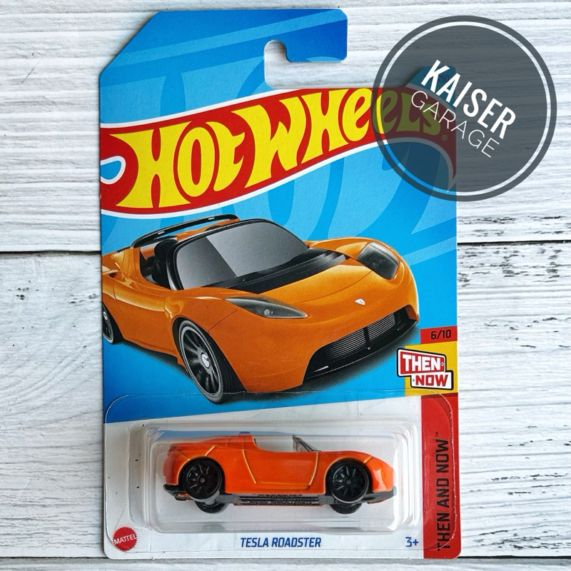 Hot Wheels : Tesla Roadster (Orange)