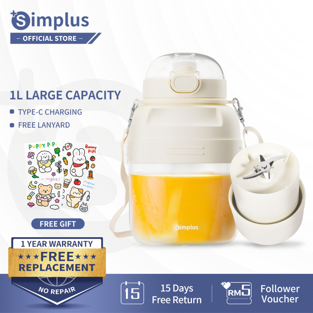 Simplus Juicing Cup 500ML Small Portable Outdoor Wireless Electric Multifunctional Home Juicer Machine Pengisar Jus