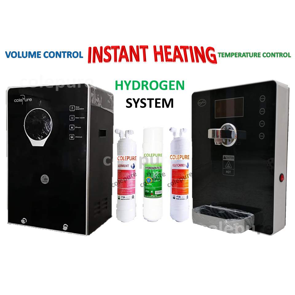 Korea Instant Heating Korea Water Dispenser Purifier Tankless 4 Stage Hydrogen UF Membrane Filtration System