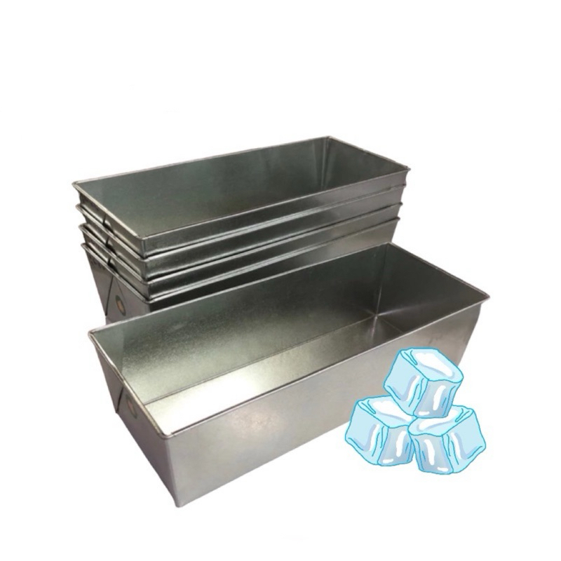 Aluminium Ice Cube Box Ice Tray Rack / Tray Ice / Pembeku Ais / Takung Beku Ais / Bekas Simpan Ais / Bekas Ais