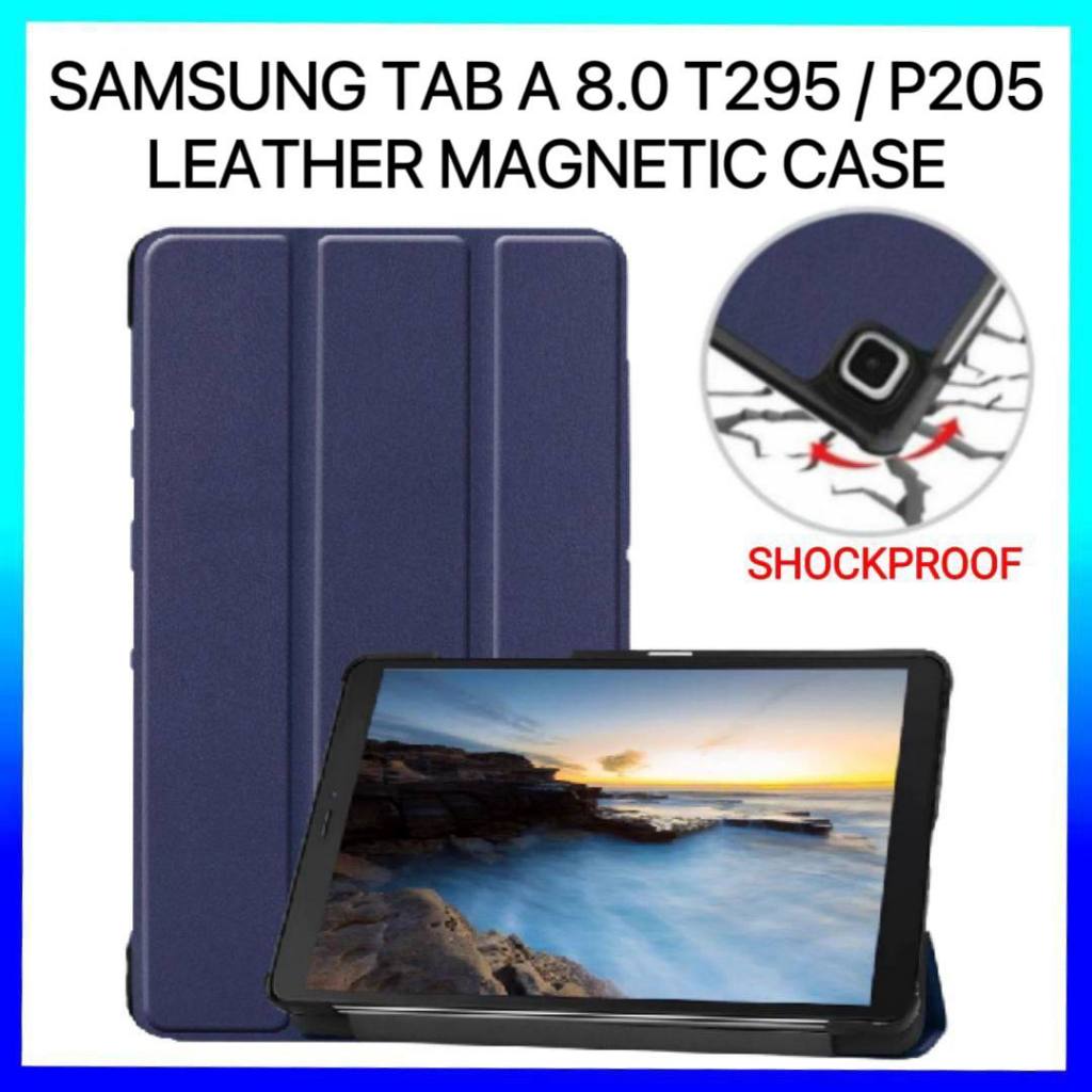 Samsung Tab A 8.0 T295 P205 Leather Magnetic Flip Case