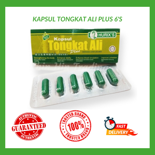 HURIX'S Kapsul Tongkat Ali 6's Istimewa Untuk Lelaki