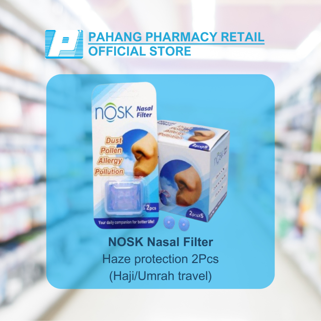 NOSK Nasal Filter (for Haze protection / Haji Umrah travel)