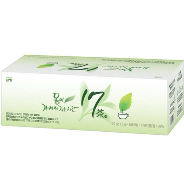 French Cafe Time to Feel Lighter 17 Tea(1.5g x 25 Tea Bags)