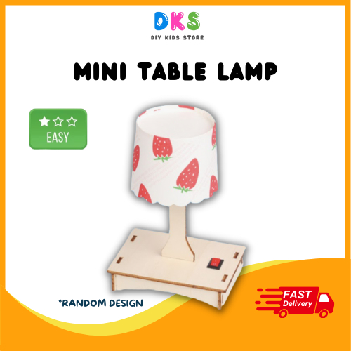 【MINI TABLE LAMP】Projek RBT KSSM KSSR DIY Kids Science STEM Education Toy Physic Teaching School Experiment Project Sain