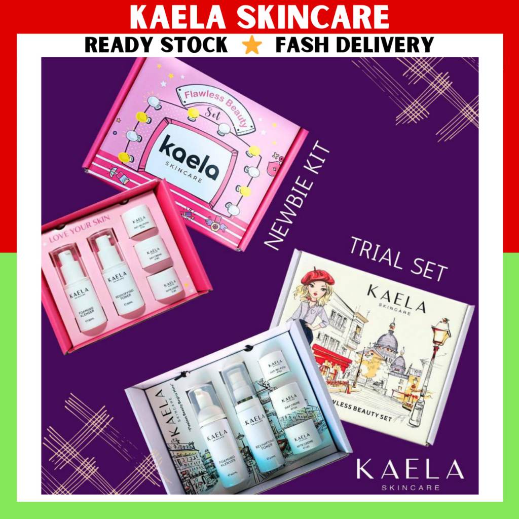 [ New Packaging - Trial Set Kaela Skincare 100% Original ] For All Skin Type