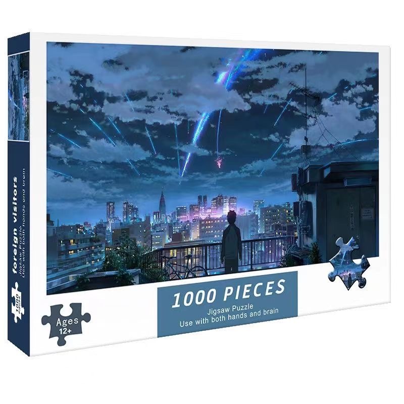 [1mm] 1000 Pieces Puzzle 75*50cm Jigsaw Puzzle 拼圖 1000 Pcs For Kids & Adult | Educational & Stress Relief