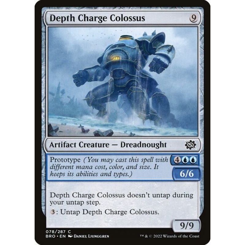 Magic the Gathering - Depth Charge Colossus (BRO)