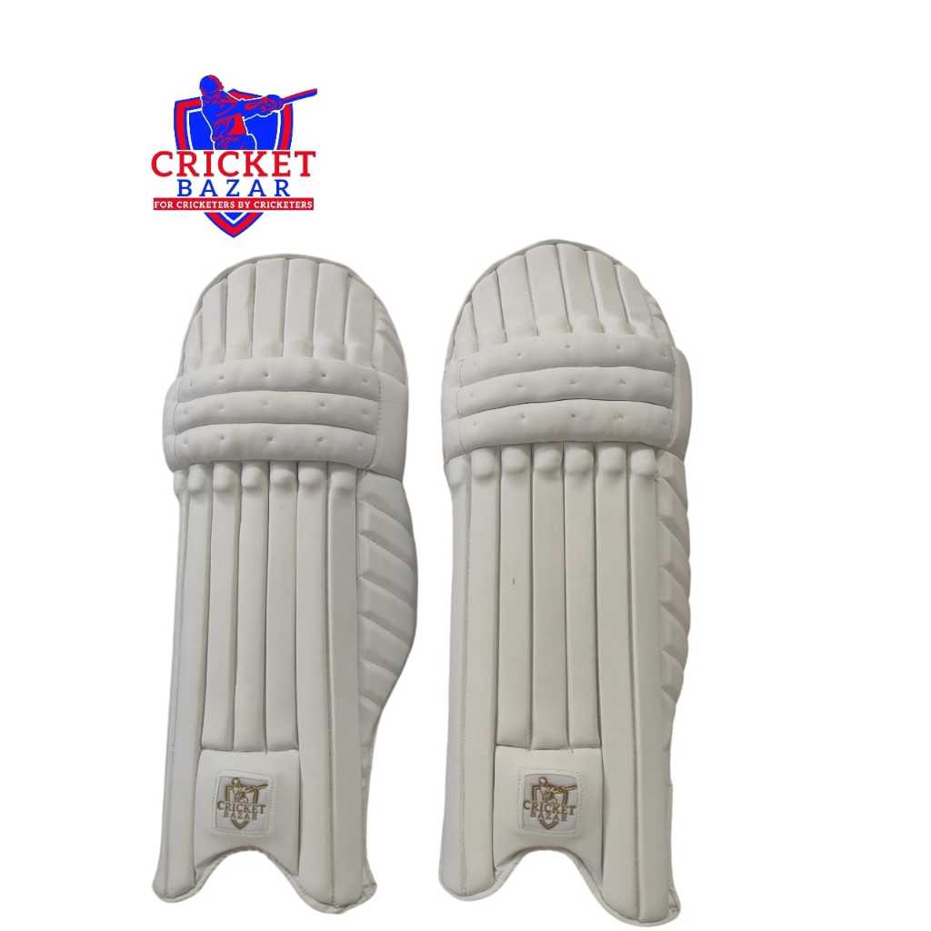 CB Cricket Batting Pad Men's & Youth (Blue/ White) RH