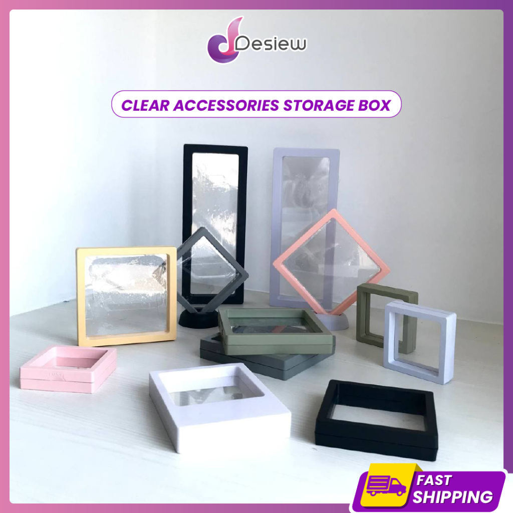 11cm / 9cm PE Jewelry Display Storage Box Ring Necklace bracelet Storage Box Kotak Gelang Tangan