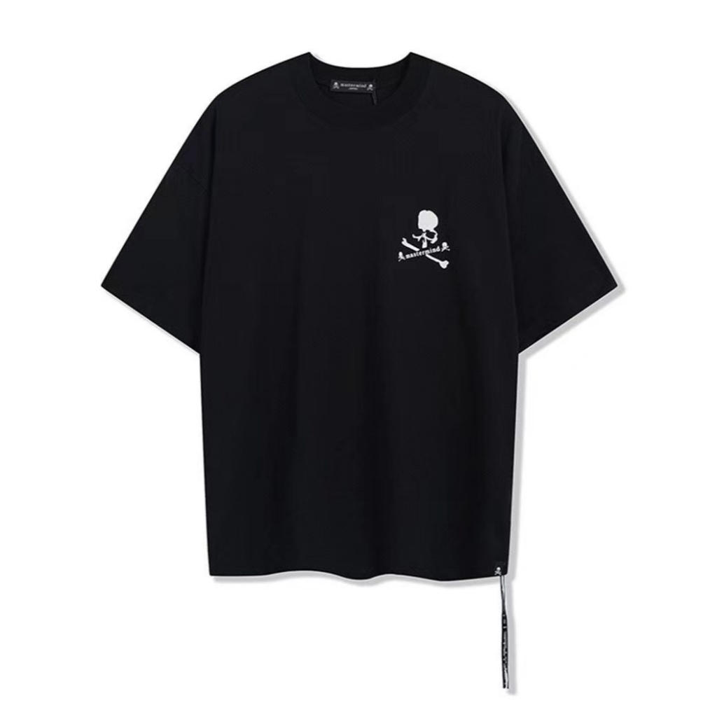 Mastermind Glow-in-the-dark skull print short-sleeved T-shirt 夜光骷髅头印花短袖T恤