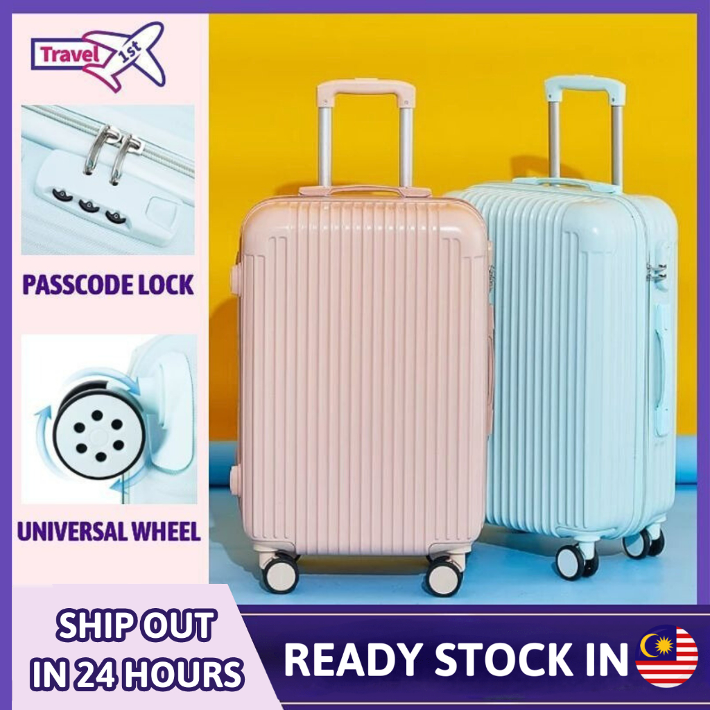 [PREMIUM] ABS+PC HARDCASE TRAVEL LUGGAGE SETS SUITCASES BAGASI TRAVEL 20 INCH & 24 INCH & 28 INCH