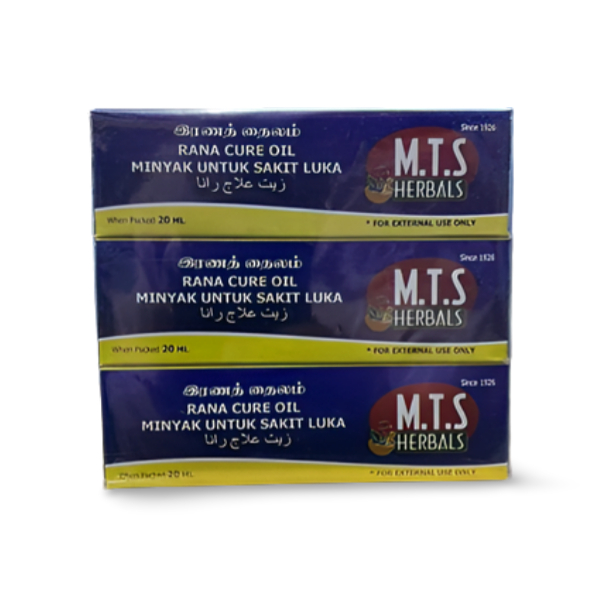 M.T.S Herbals, Traditional Sarva Rana Roga Samhari 20ml | Remedy for Boils, Abscesses & Ulcers | No Operation Required