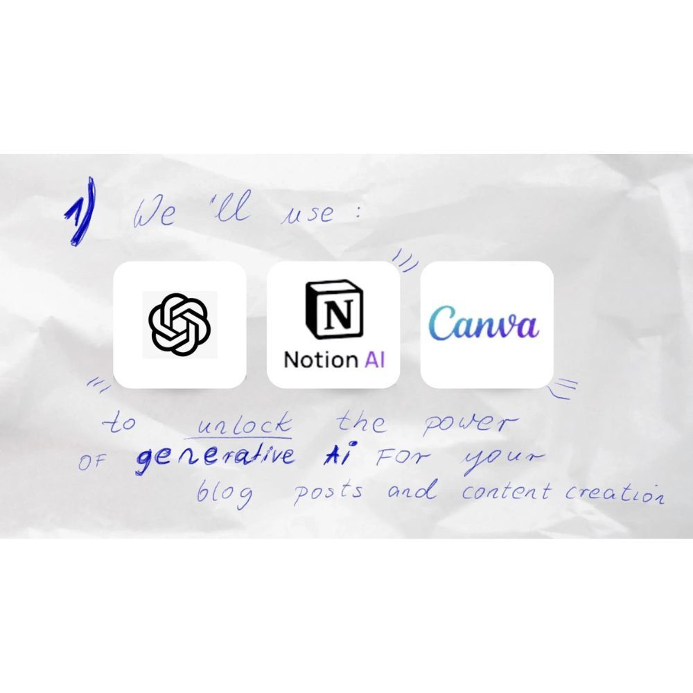 [Video Course] Create Outstanding Posts with ChatGPT, Notion AI and Canva – AI for Bloggers and Content Creators, Skills