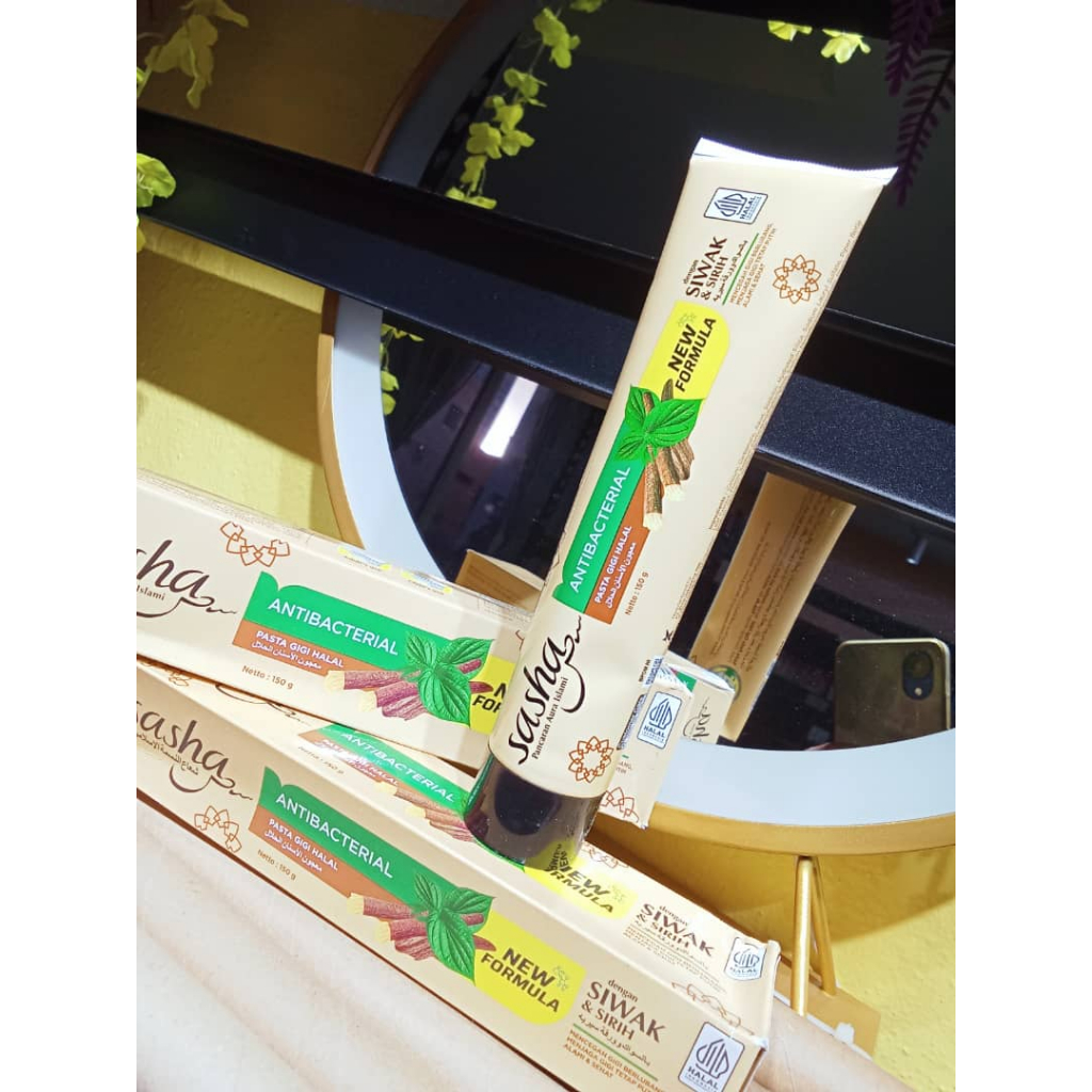 SASHA PASTA GIGI HALAL SIWAK & SIRIH