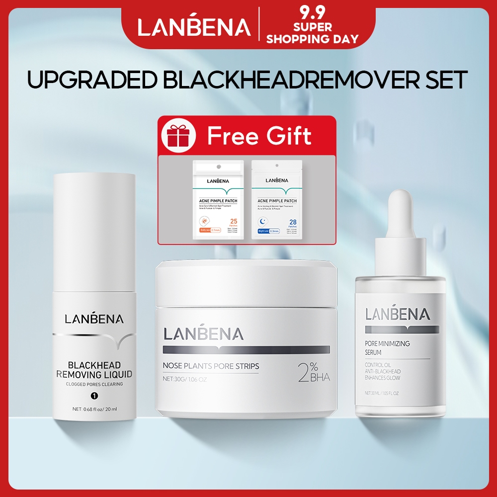 LANBENA Blackhead Removal Mask Nose Plants Pore Strips Original Blackhead Remover