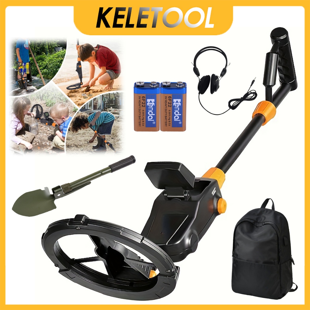 Metal detector MD1008A underground metal detector LCD hunter detects gold mining treasure outdoor gold detector