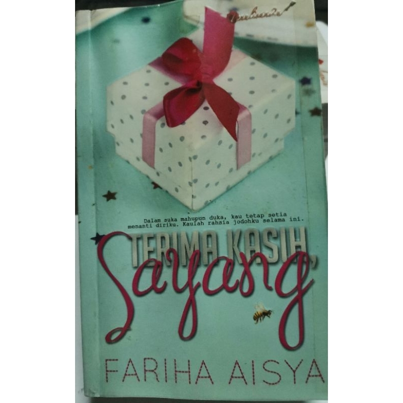 TERIMA KASIH SAYANG NOVEL PRELOVED